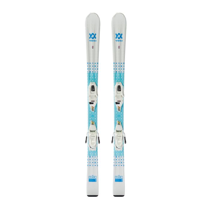 Детски ски за спускане Völkl FLAIR Junior white +4.5 VMotion Jr. Дама 121475/6162T1.VB