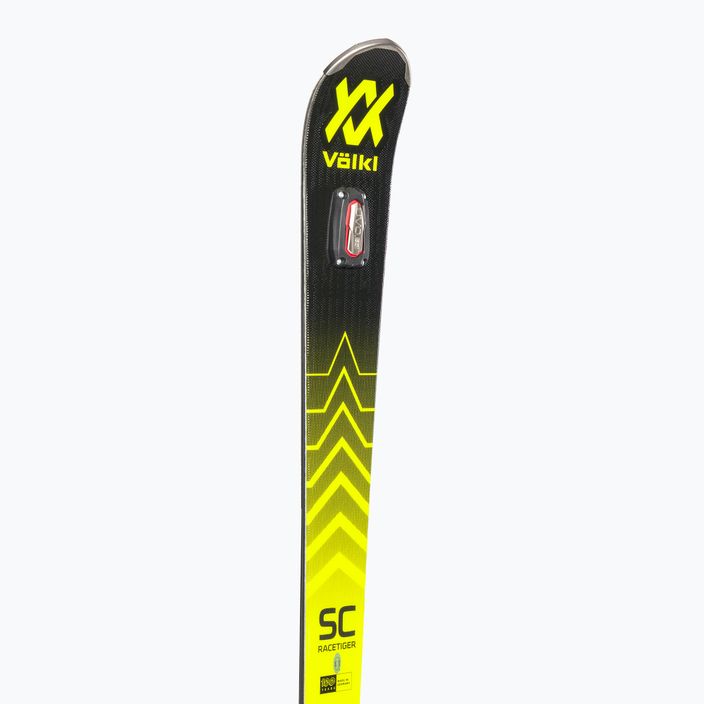 Völkl Racetiger SC Black+VMotion 10 GW ски за спускане черно/жълто 122061/6562U1.VA 8