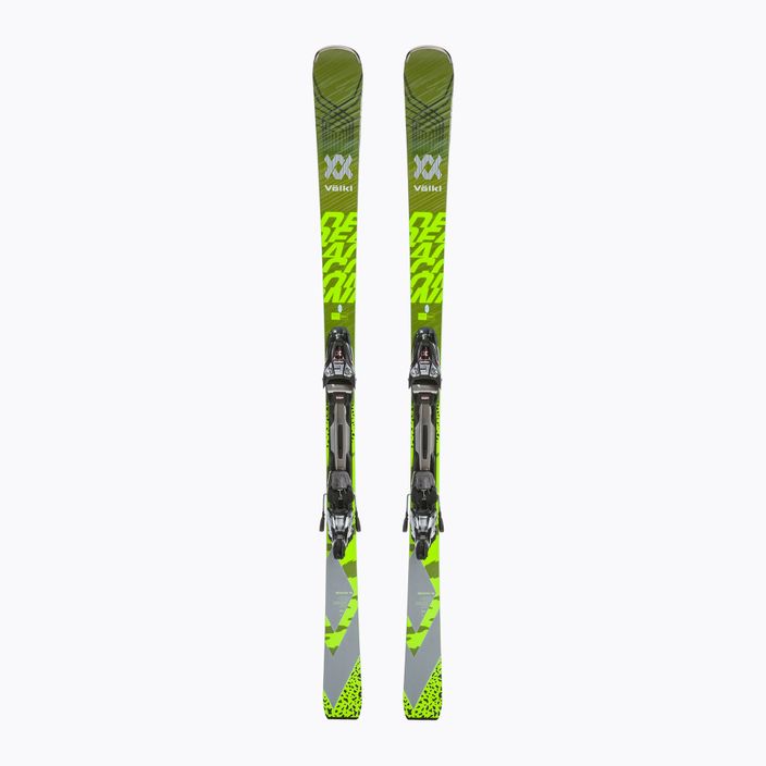 Ски за спускане Völkl Deacon 76 + rMotion3 12 GW green/neon green/pearl white