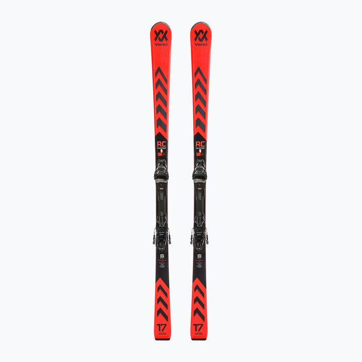 Völkl Racetiger RC Red + vMotion 10 GW червени/черни ски за спускане