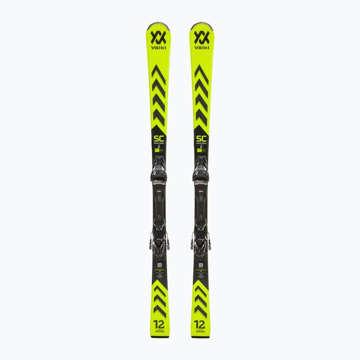 Völkl Racetiger SC Yellow + vMotion 10 GW жълто-черни ски за спускане