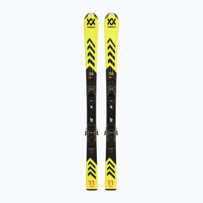 Детски ски за спускане Völkl Racetiger Junior Yellow + 4.5 VMotion Jr yellow/black 6