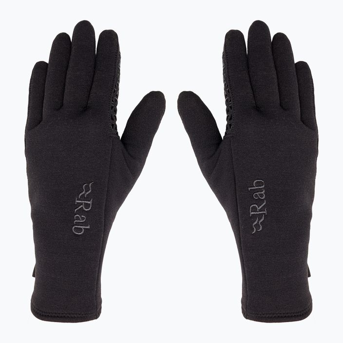 Мъжки ръкавици за трекинг Rab Power Stretch Contact Grip black 3