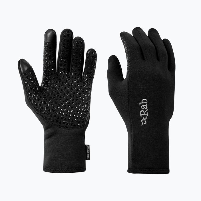 Мъжки ръкавици за трекинг Rab Power Stretch Contact Grip black 6
