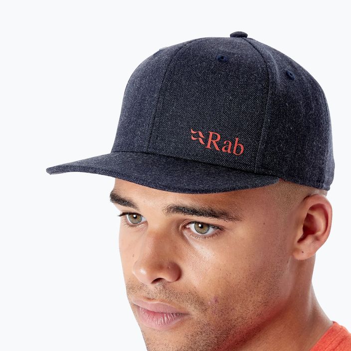 Бейзболна шапка с лого на Rab Flatiron тъмносиня QAB-02-EB-U 6