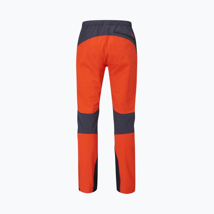 Мъжки панталони за трекинг Rab Torque orange/black QFU-69 4