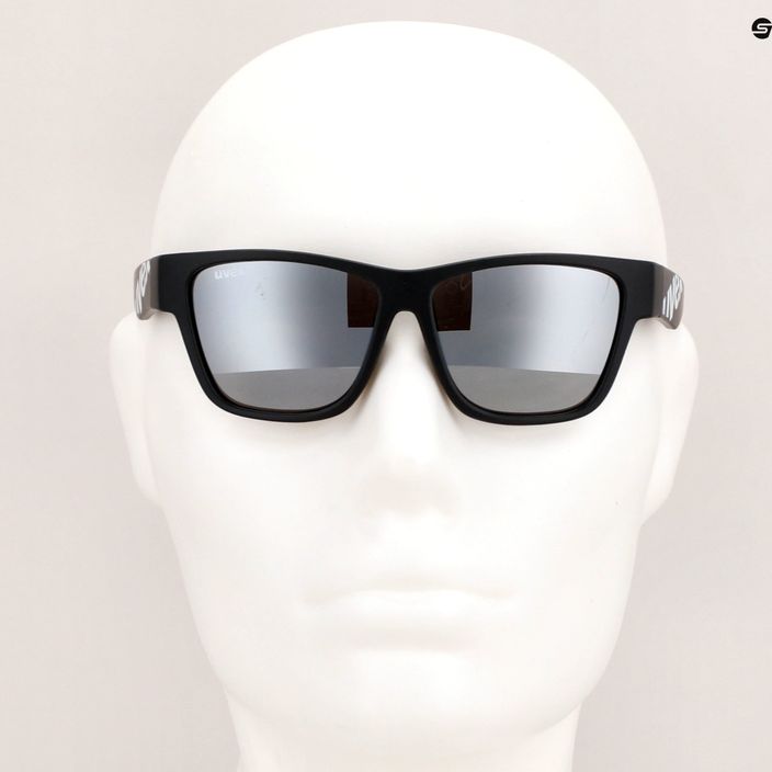Детски слънчеви очила UVEX Sportstyle 508 black mat/litemirror silver 53/3/895/2216 11
