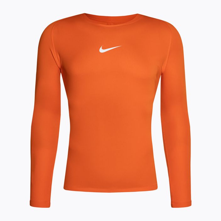 Мъжки термален дълъг ръкав Nike Dri-FIT Park First Layer LS safety orange/white
