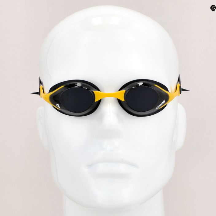 Очила за плуване Arena Cobra Swipe dark smoke/yellow 004195/200 15