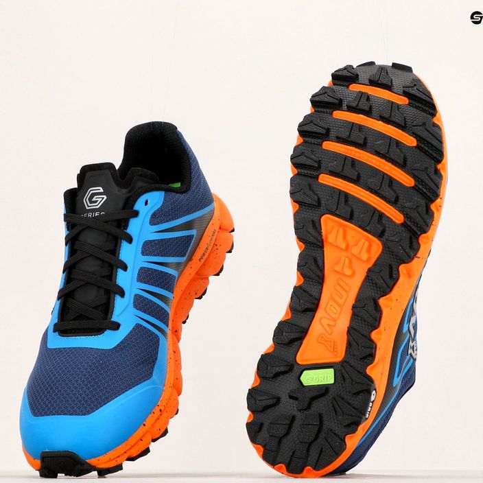 Мъжки обувки за бягане Inov-8 Trailfly G 270 V2 blue-green 001065-BLNE-S-01 18