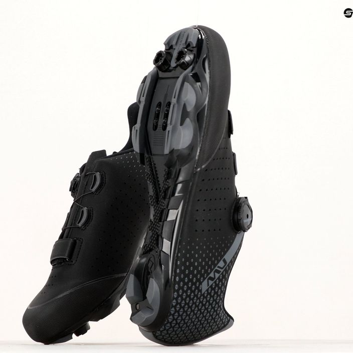 Мъжки обувки за колоездене Northwave Origin Plus 2 черен-сив 80212005 15