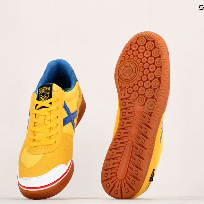 MUNICH Gresca жълти футболни обувки 16