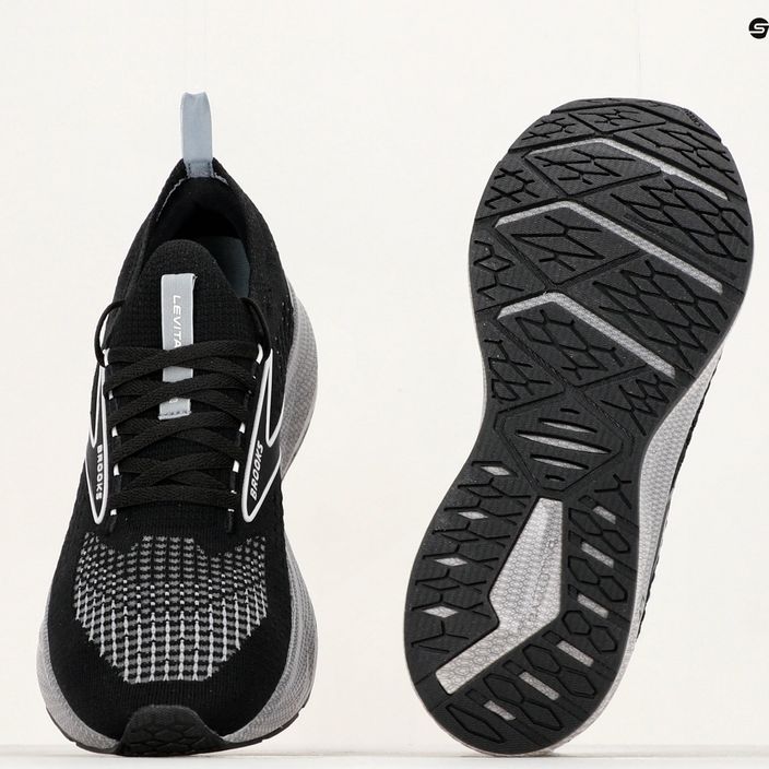 Brooks Levitate StealthFit 6 мъжки обувки за бягане черни 1103971D046 17