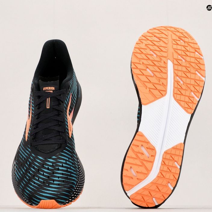Мъжки обувки за бягане Brooks Hyperion Tempo черно-сини 1103391D426 17