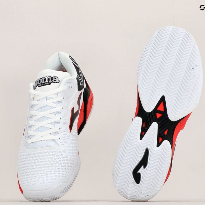 Joma T.Ace 2302 мъжки обувки за тенис в бяло и червено TACES2302P 13