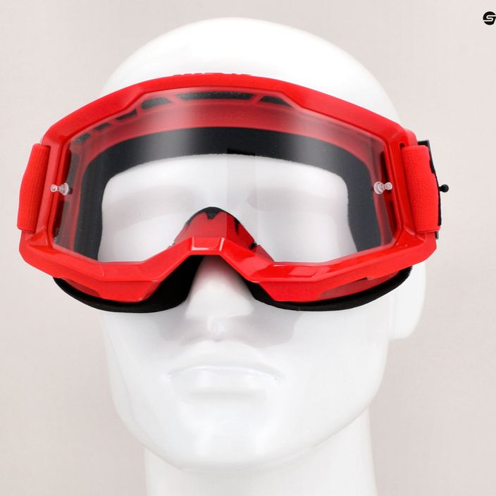 Мъжки очила за колоездене 100% Strata 2 red/clear 50027-00004 7