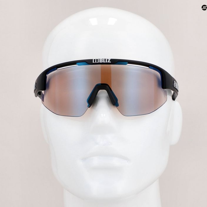 Очила за колоездене Bliz Matrix Nano Optics Photochromic S1-S3 matt black / brown blue multi 52104-13P 7