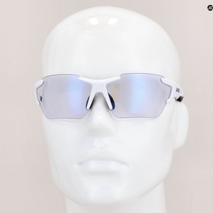 Очила за колоездене UVEX Sportstyle 803 R V white/litemirror blue 53/0/971/8803 11