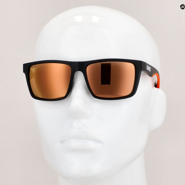 Слънчеви очила Uvex Lgl 50 CV черен мат/огледало шампанско 53/3/008/2297 11