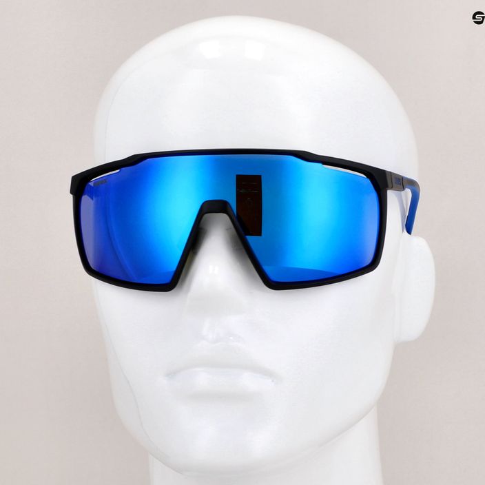 Слънчеви очила UVEX Mtn Perform black blue mat/mirror blue 53/3/039/2416 11