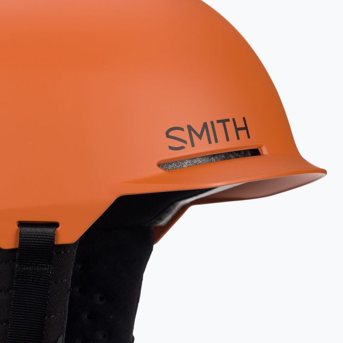 Ски каска Smith Scout оранжева E00603 6