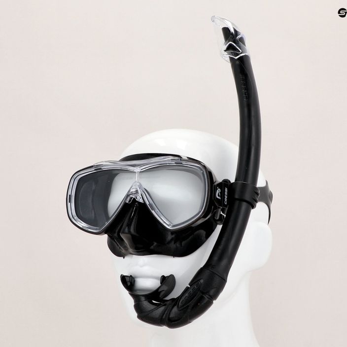 Cressi Onda + Mexico комплект за гмуркане маска + шнорхел черен DM1010155 13