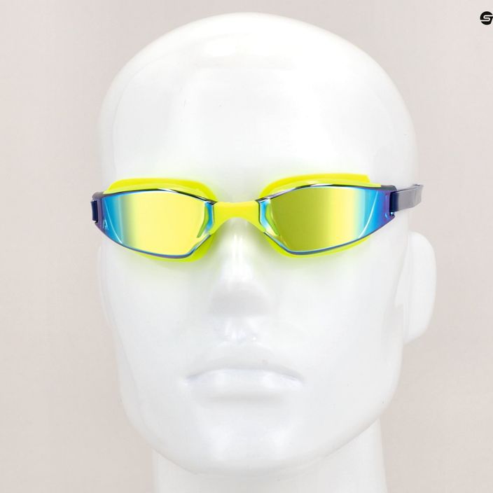 Очила за плуване Aquasphere Xceed яркожълто/най-синьо/огледално жълто титаниеви EP3037104LMY 11