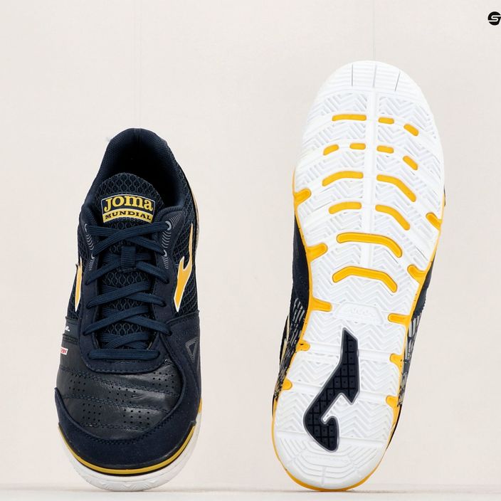 Мъжки футболни обувки Joma Mundial IN navy/yellow 13