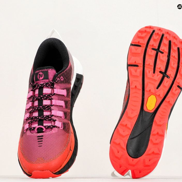 Дамски обувки за бягане Merrell Agility Peak 4 pink-orange J067524 13