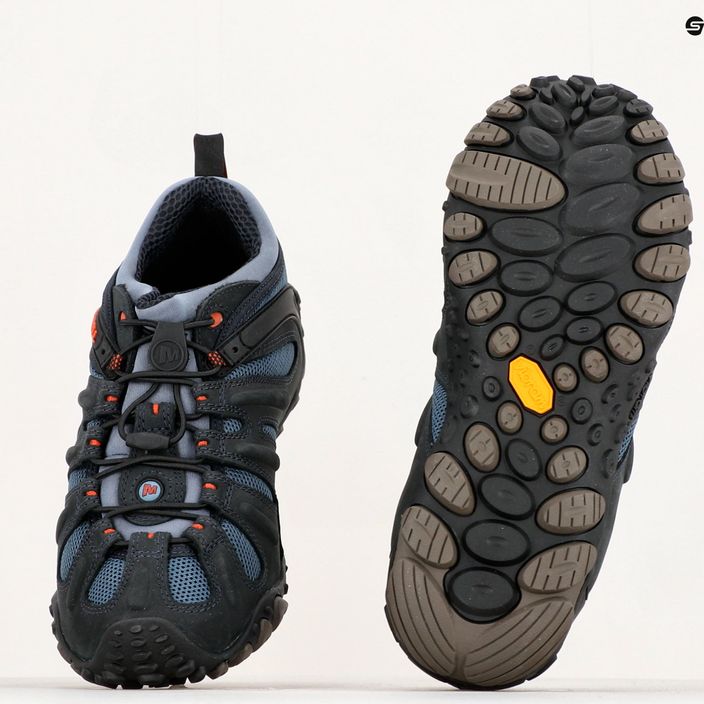 Мъжки обувки за трекинг Merrell Chameleon II Stretch тъмносиньо и черно J516375 13