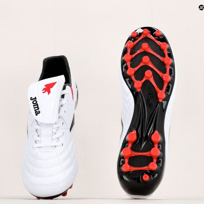 Мъжки футболни обувки Joma Aguila Cup AG white/red 13