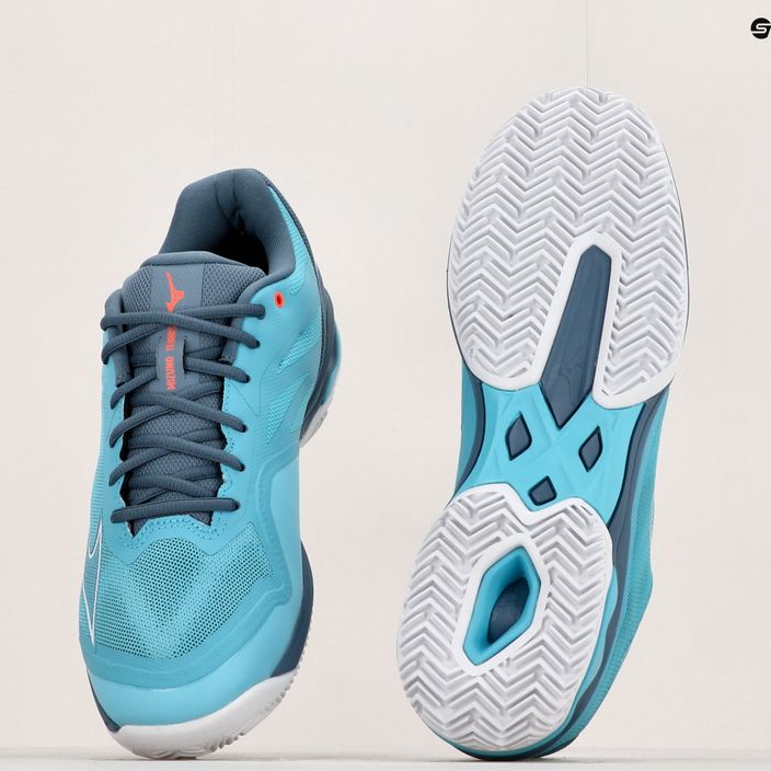 Мъжки обувки за тенис Mizuno Wave Exceed Light CC blue 61GC222032 17