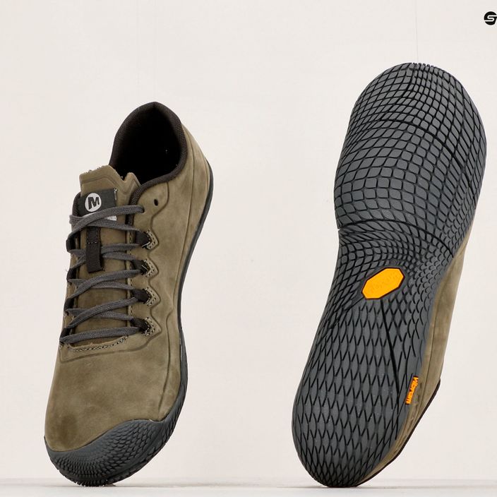 Мъжки обувки за бягане Merrell Vapor Glove 3 Luna LTR green-grey J004405 16
