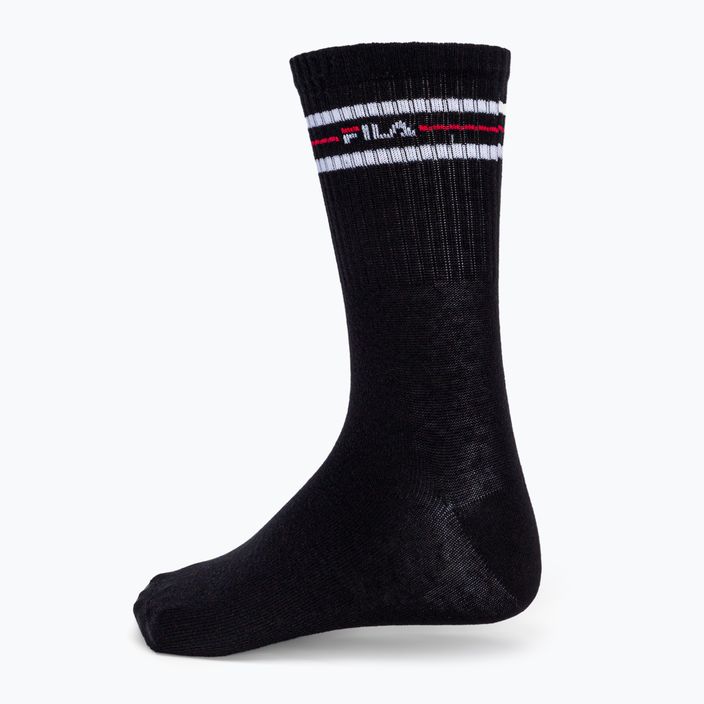 Чорапи за тенис FILA F9092 black 3