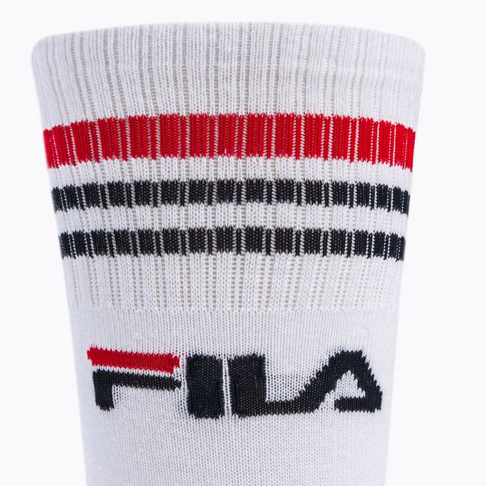 Чорапи за тенис FILA F9090 white 4