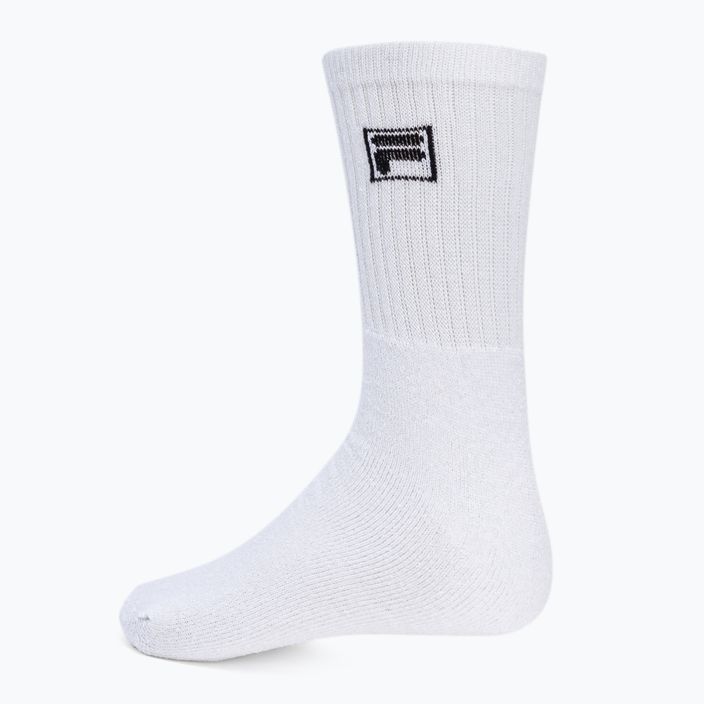 Мъжки чорапи за тенис FILA F9000 white 3