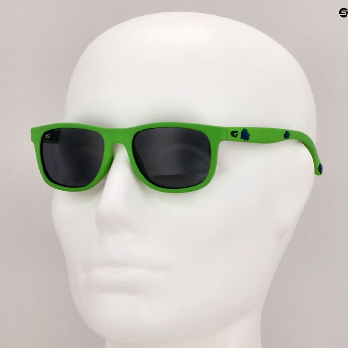Детски слънчеви очила GOG Alice junior matt neon green / blue / smoke E961-2P 10