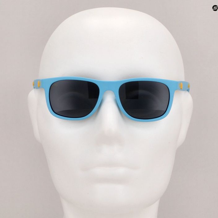 Детски слънчеви очила GOG Alice junior matt blue / yellow / smoke E961-1P 10