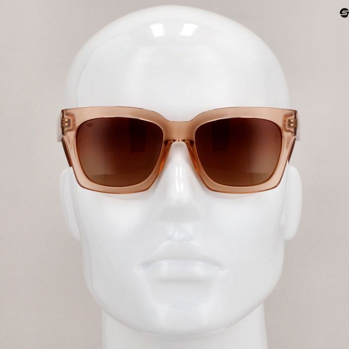 GOG Emily модни кристално кафяви / градиентни кафяви дамски слънчеви очила E725-2P 10