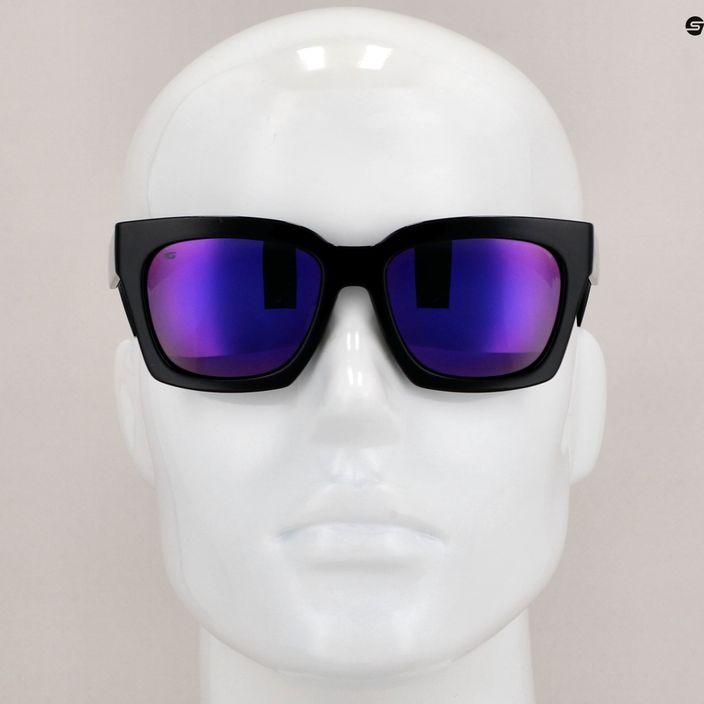 GOG Emily модни черни / полихромни лилави дамски слънчеви очила E725-1P 10