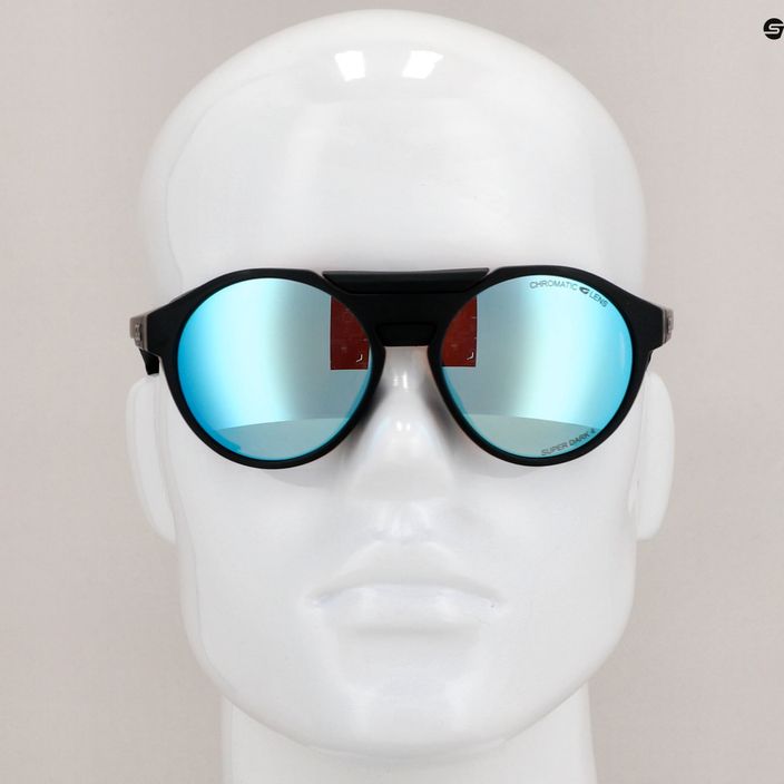 Слънчеви очила GOG Manaslu матово черно / полихромно синьо E495-1 8