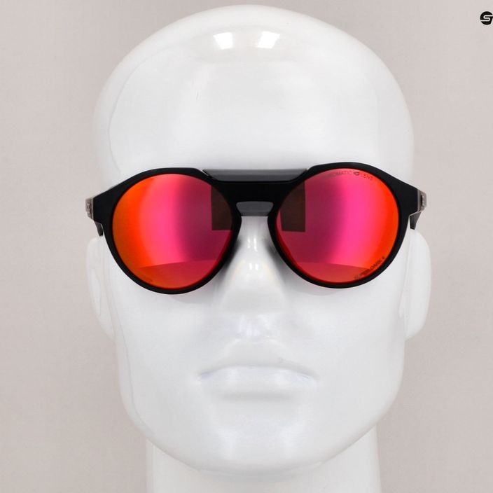 Слънчеви очила GOG Manaslu матово черно / сиво / полихромно червено E495-2 8