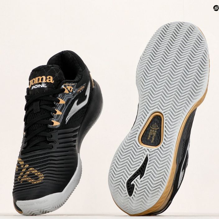 Joma T.Point мъжки обувки за тенис в черно и златисто TPOINS2371P 20