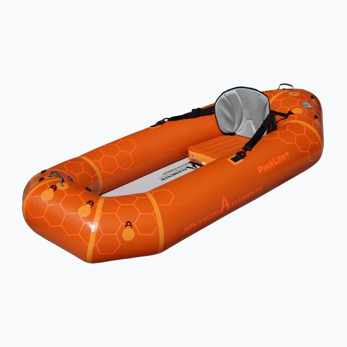 Advanced Elements Packlite+ PackRaft оранжев понтон за 1 човек 2