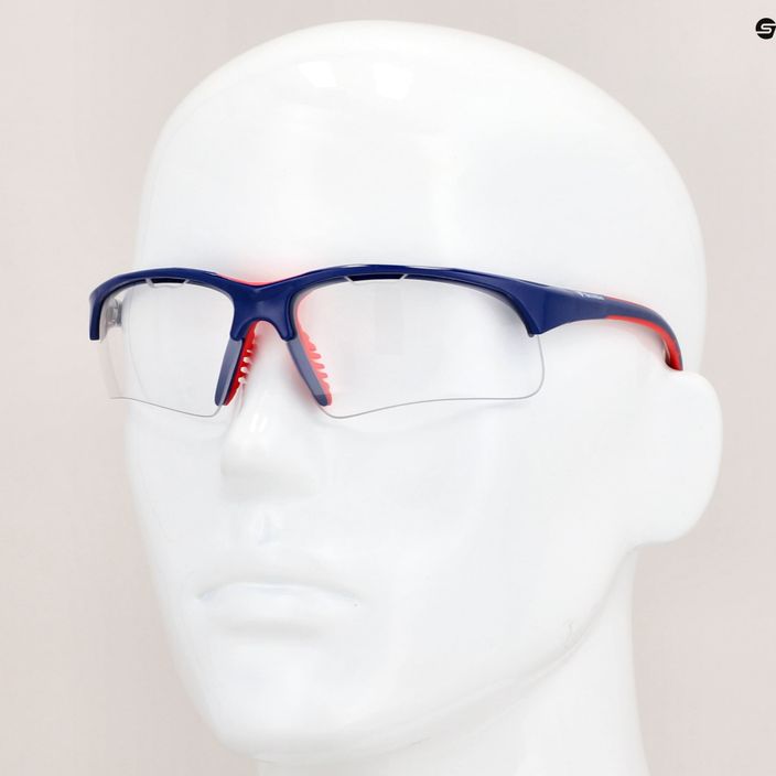 Очила за скуош Tecnifibre сини/червени 54SQGLRE21 7