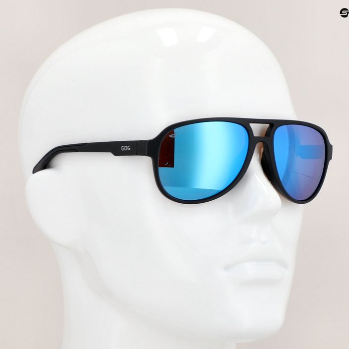 Слънчеви очила GOG Hardy черни E715-2P 7