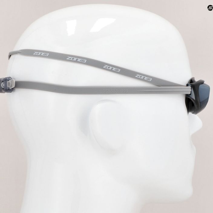 Zone3 Aspect 116 сиво-черни очила за плуване SA20GOGAS116_OS 7