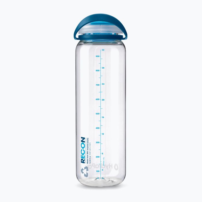 Туристическа бутилка HydraPak Recon 1 l clear/navy cyan 2