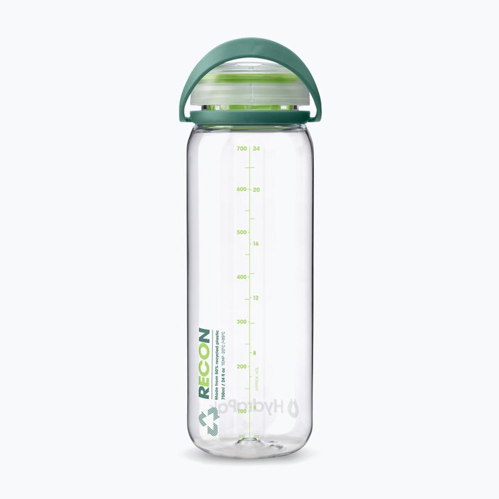 Бутилка за пътуване HydraPak Recon 750 ml прозрачна/зелена лайм 2