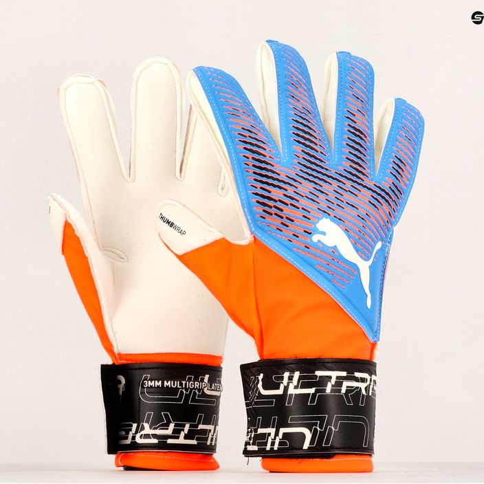 PUMA Ultra Grip 3 Rc оранжеви и сини вратарски ръкавици 41816 05 7